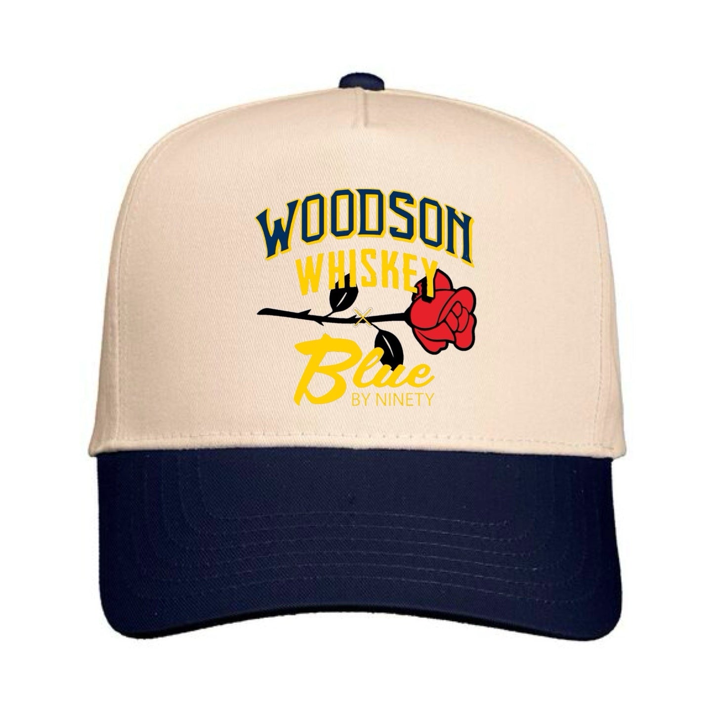 Woodson Whiskey X Blue By Ninety two-tone hat