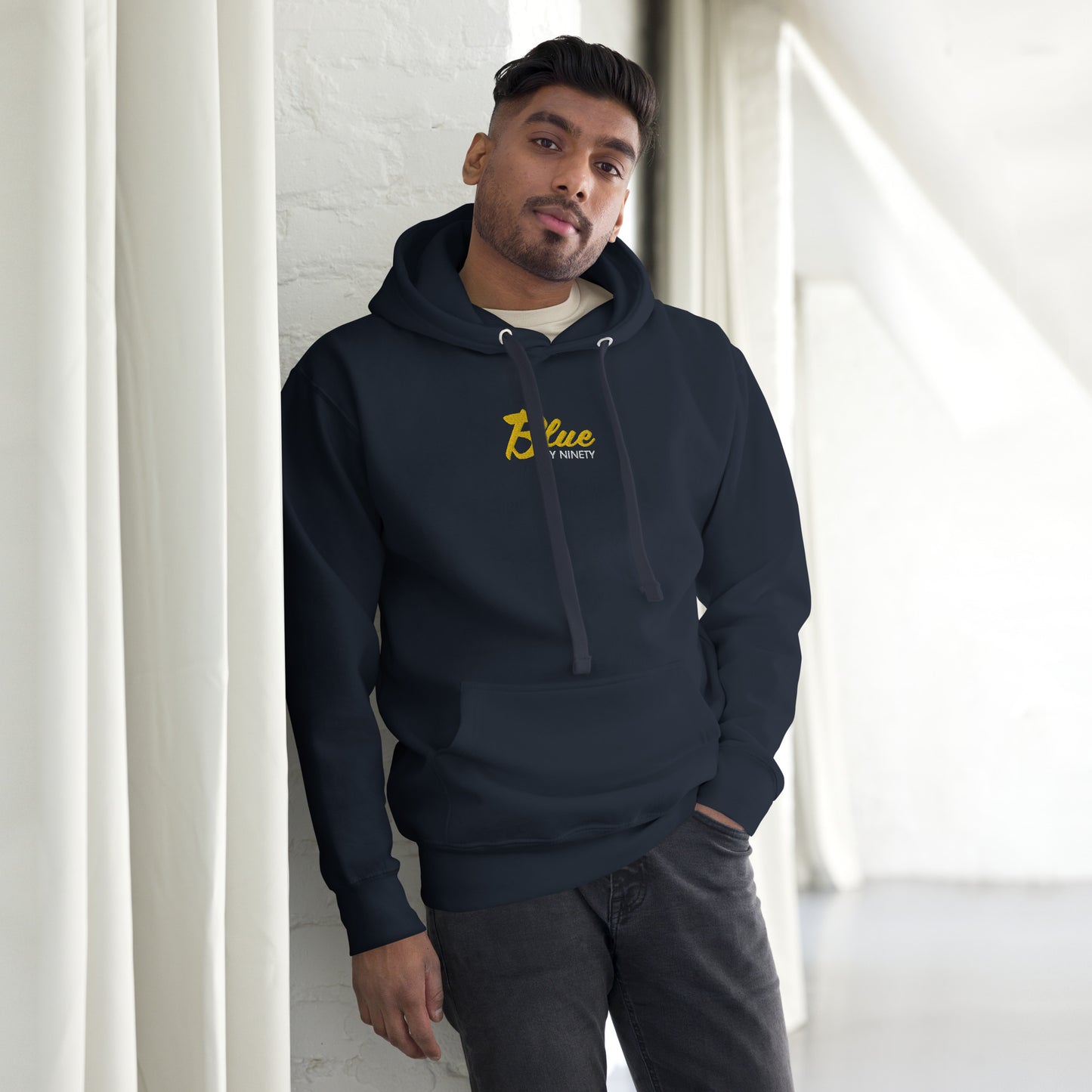 Blue By Ninety Unisex Hoodie