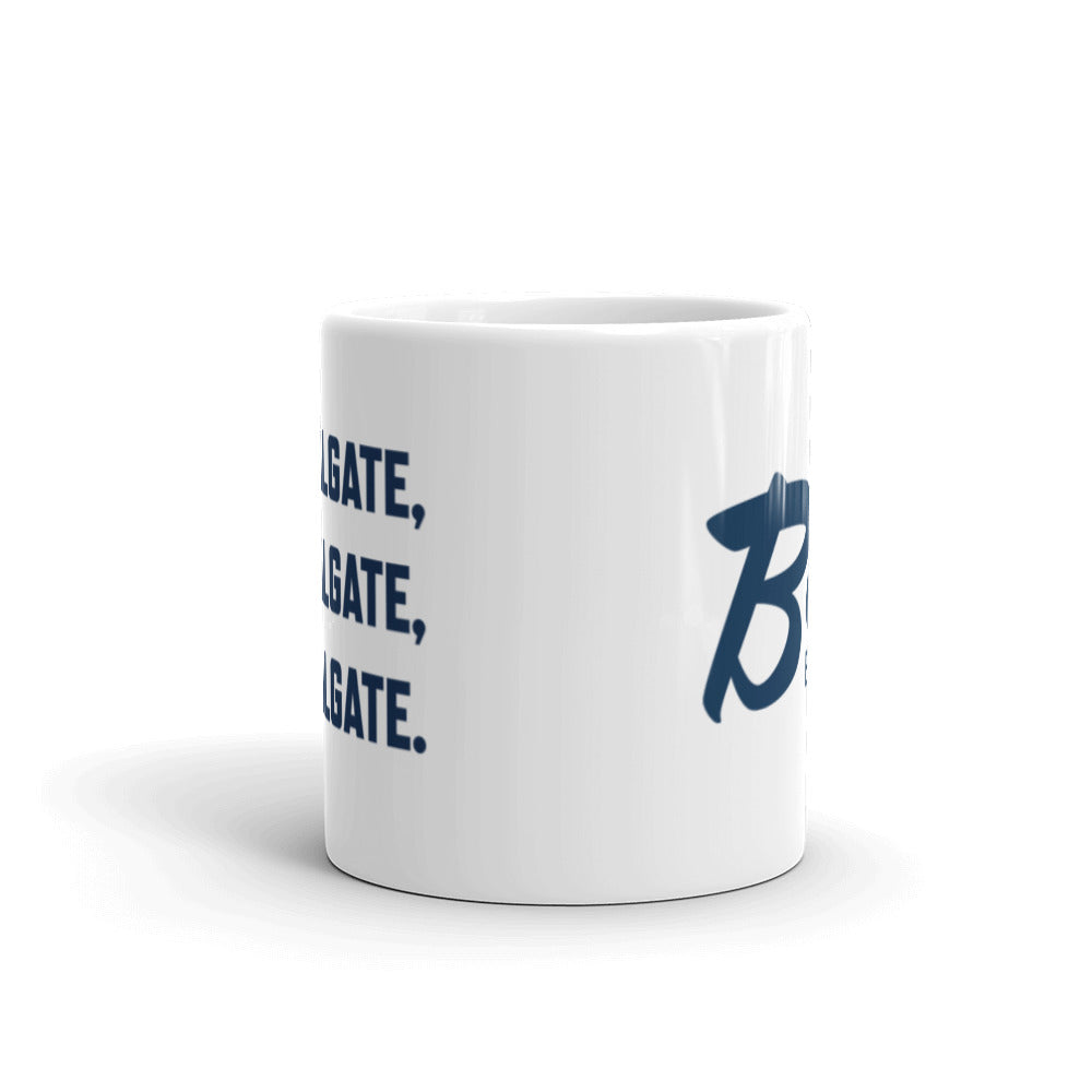 Blue By Ninety Tailgate mug
