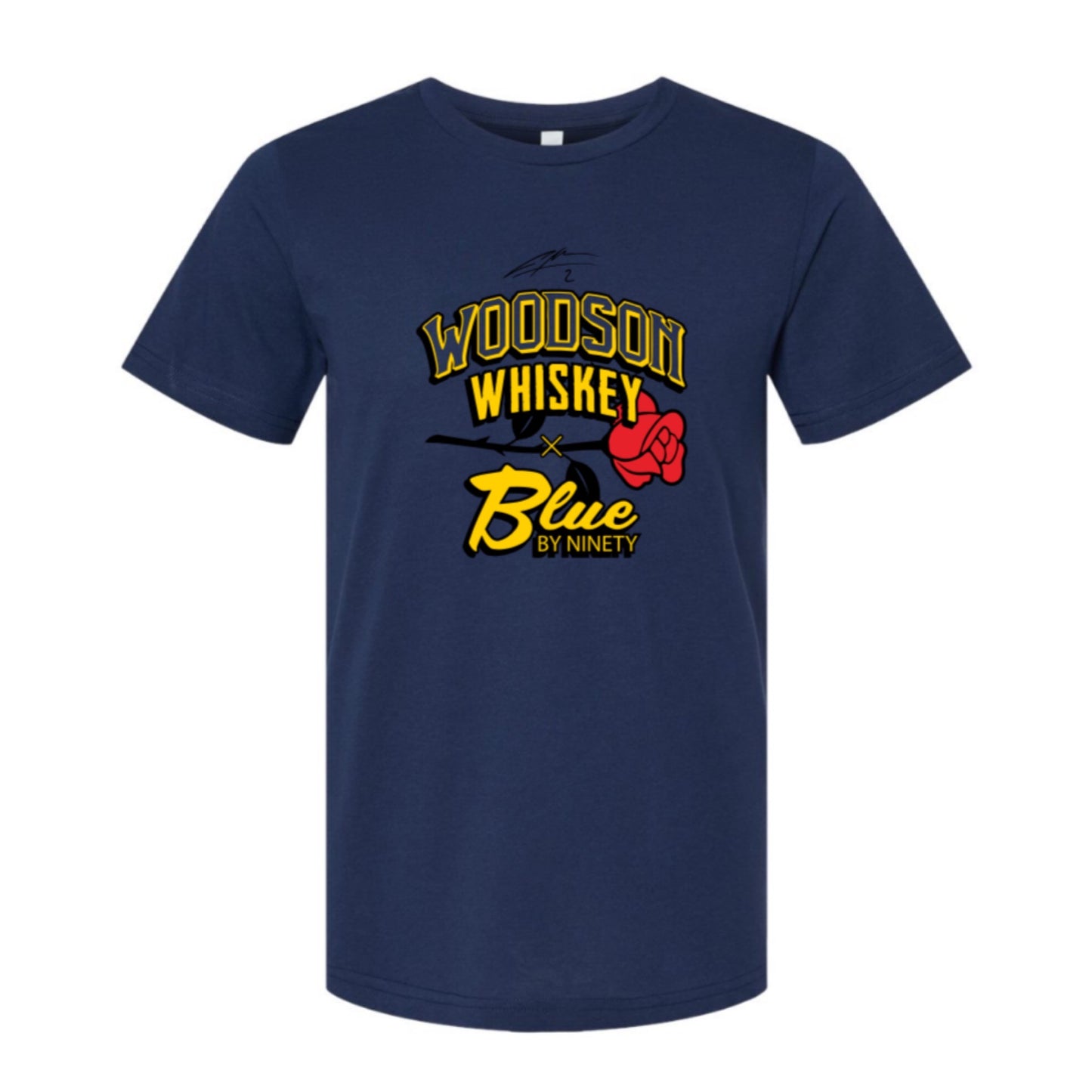 Woodson Whiskey X Blue By Ninety t-shirt