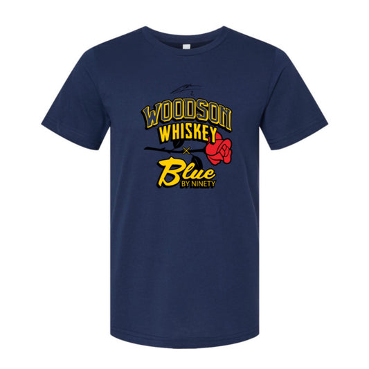 Woodson Whiskey X Blue By Ninety t-shirt
