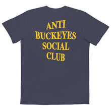 Load image into Gallery viewer, Anti Buckeyes Social Club pocket t-shirt
