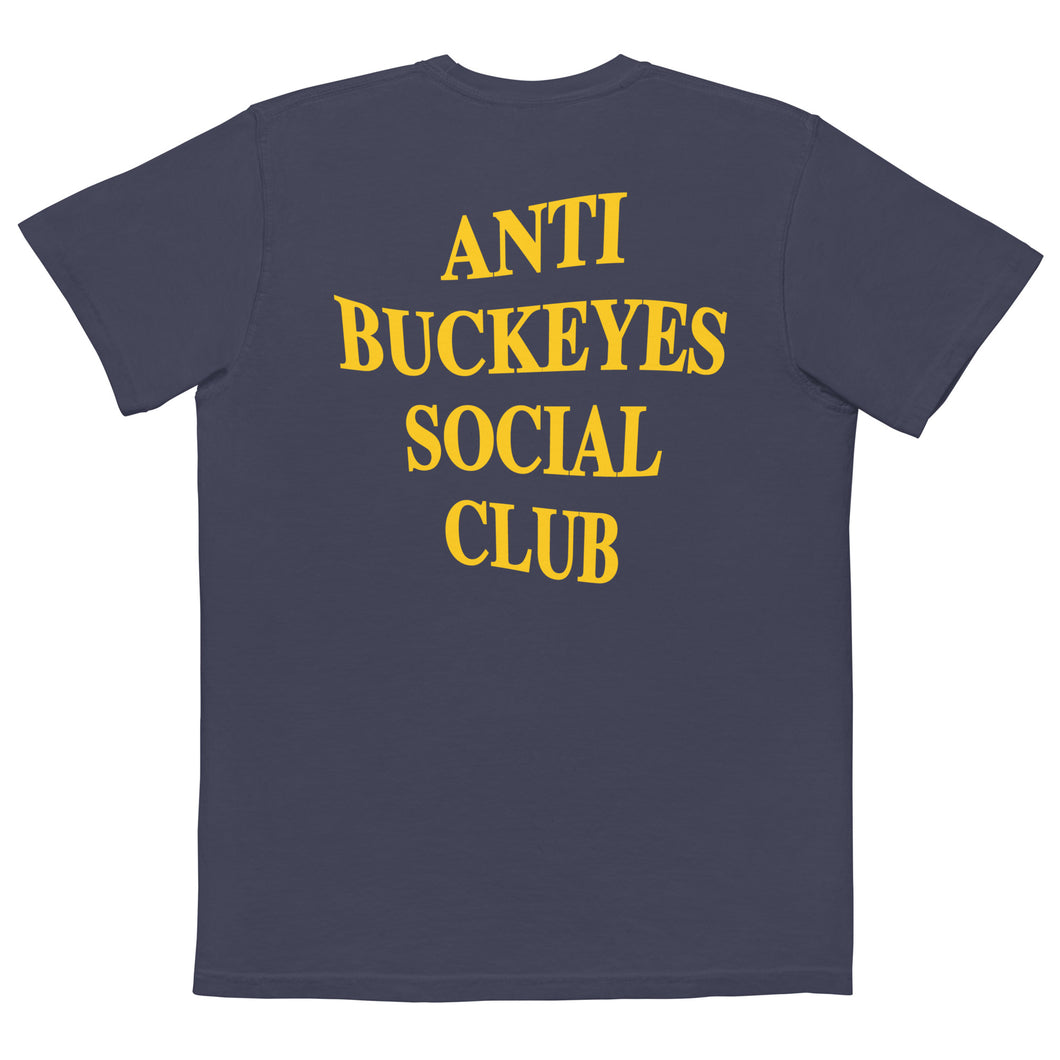 Anti Buckeyes Social Club pocket t-shirt
