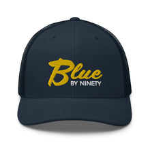 Load image into Gallery viewer, Blue by Ninety Trucker Hat

