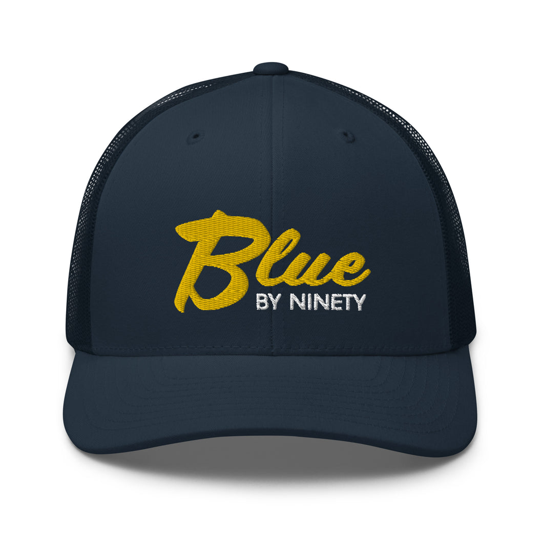 Blue by Ninety Trucker Hat