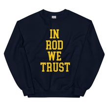Load image into Gallery viewer, In Rod We Trust Swanky X BB90 Crewneck Sweater
